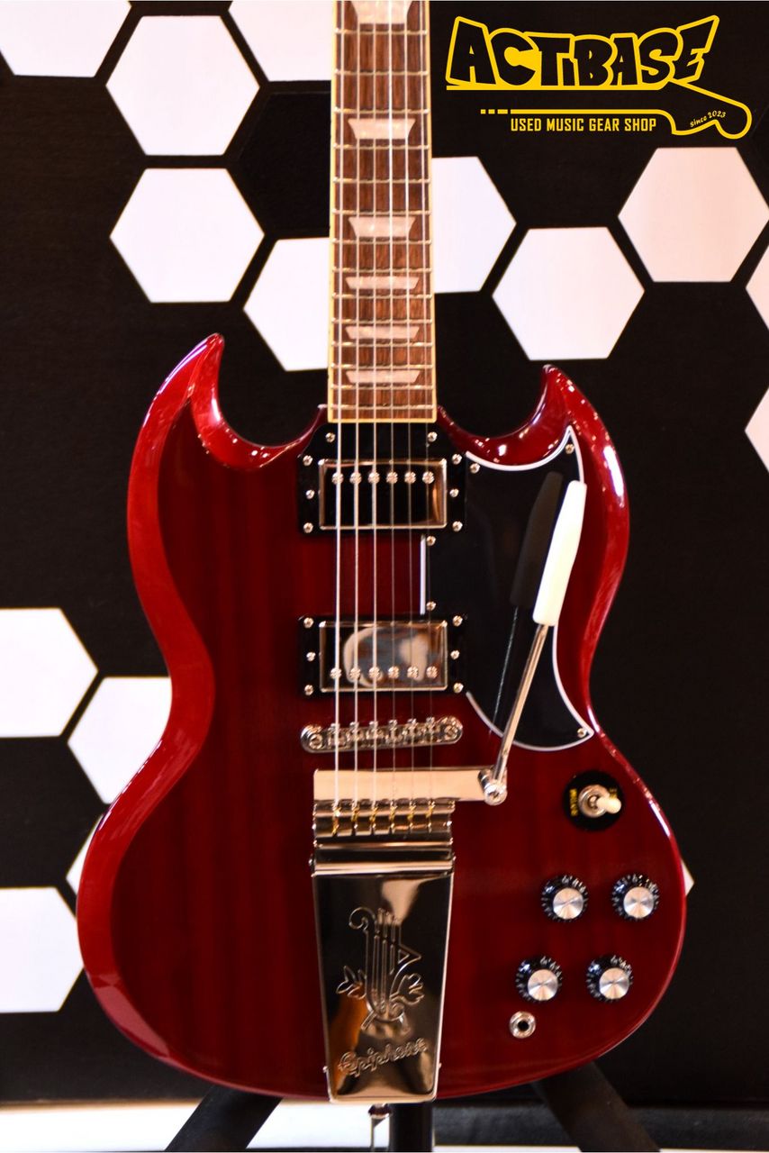 Epiphone Inspired by Gibson SG Standard 60s Maestro Vibrola