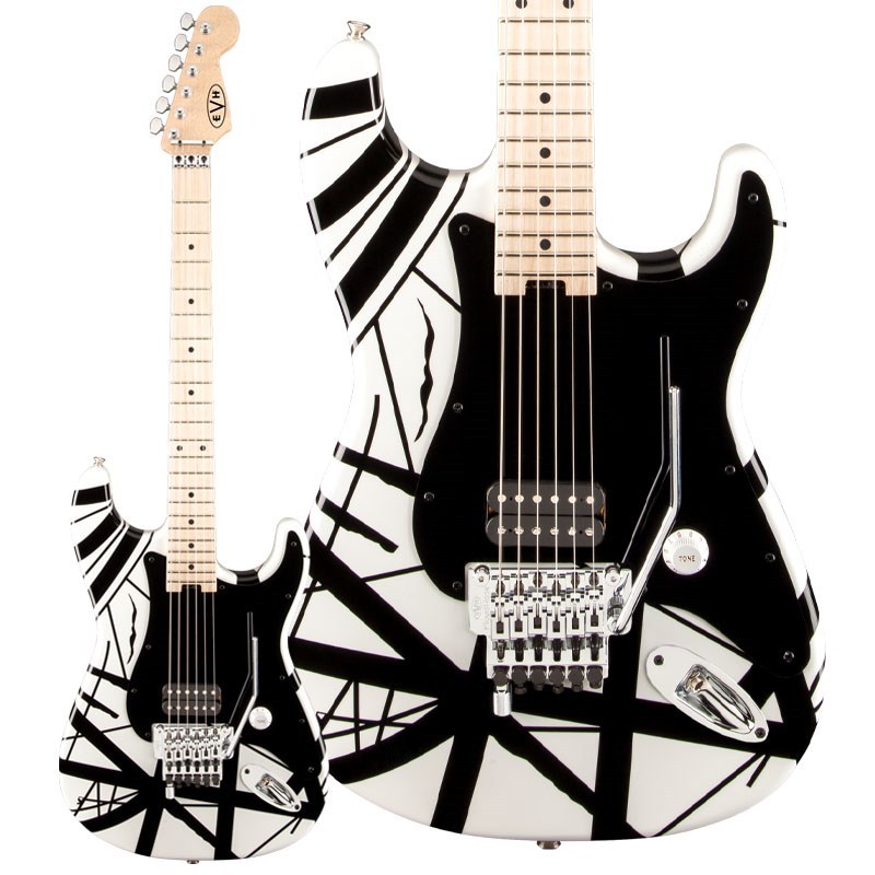 evh striped black and white