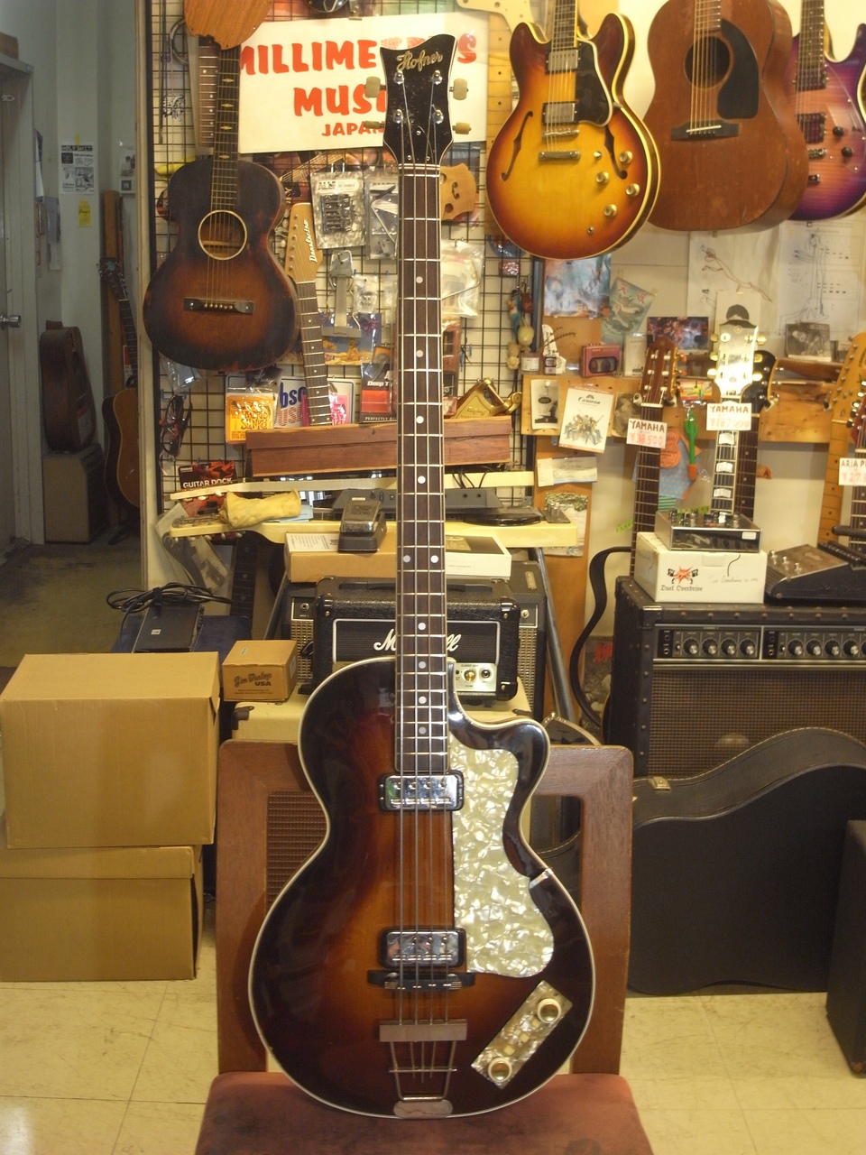 Hofner 500/2 CLUB BASS (1965)（ビンテージ）【楽器検索デジマート】