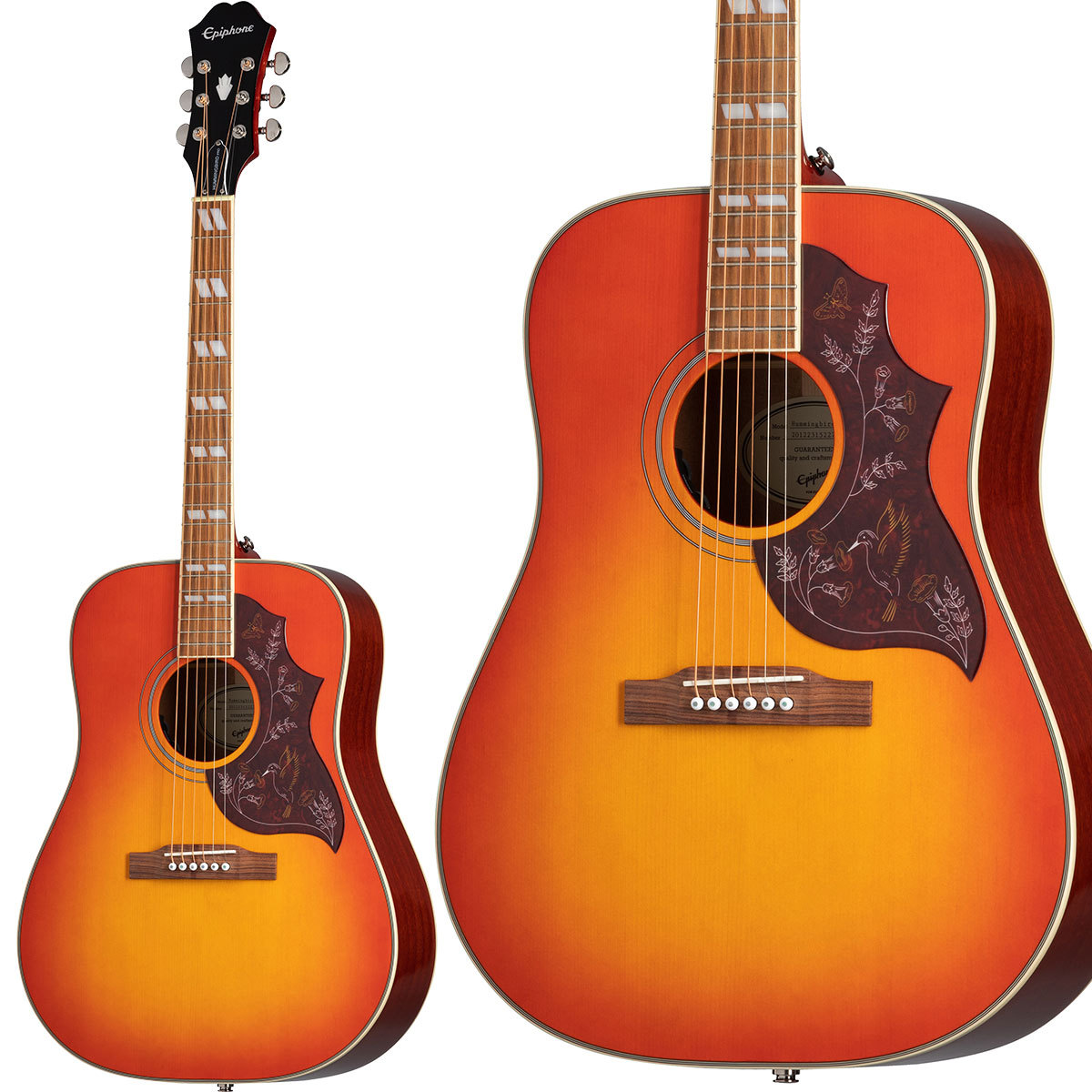 Epiphone Hummingbird Studio Faded Cherry Burst（新品/送料無料