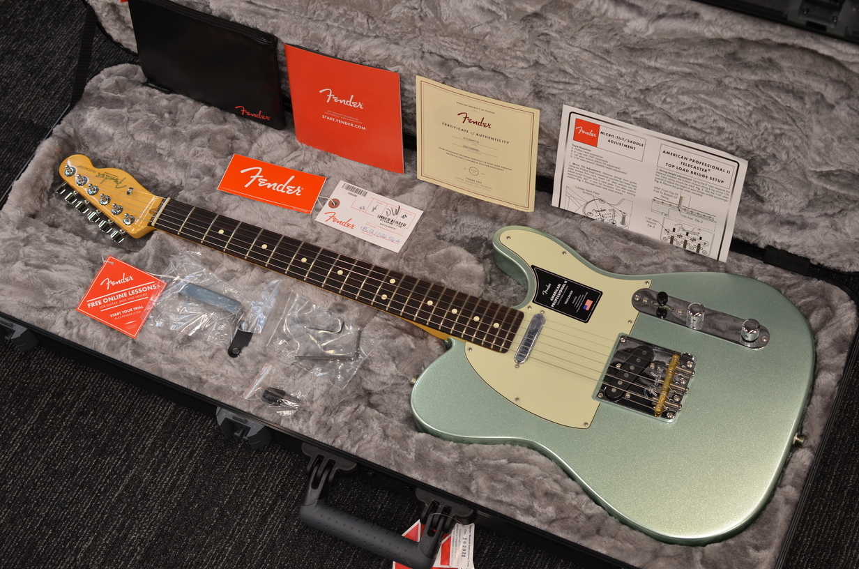 Fender  American Professional II Telecaster Rosewood Fingerboard Mystic Surf Green フェンダー (横浜店)(YRK)