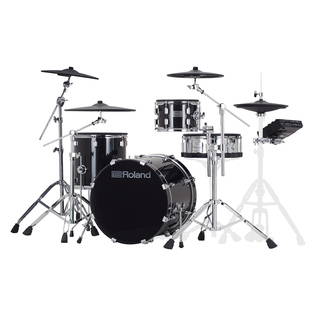 Roland VAD504 3シンバル拡張(CY-16R-T) V-Drums Acoustic Design 電子