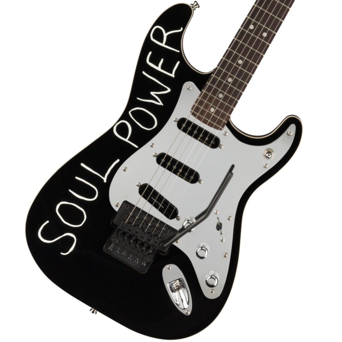 桜 印 FENDER Fender Tom Morello Stratocaster, Rosewood Fingerboard, Black【 フェンダー】