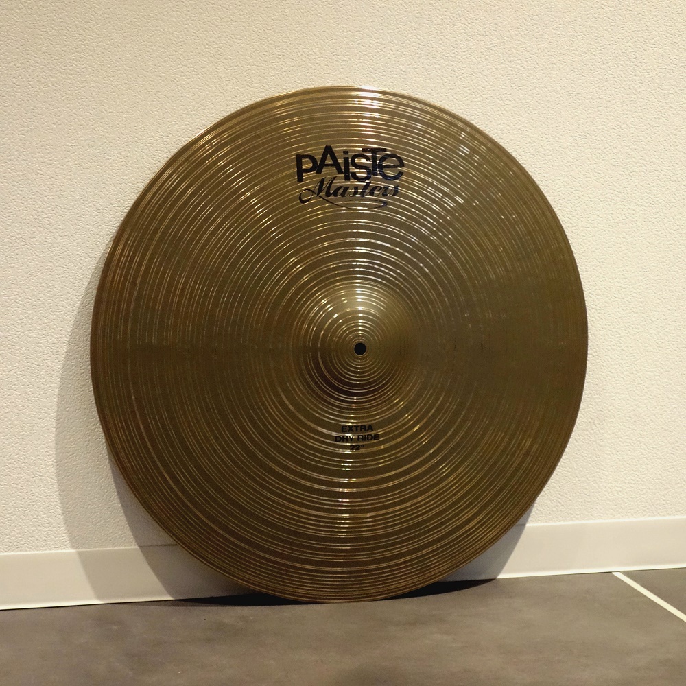 Paiste masters extra dry ride 22インチ 美品-