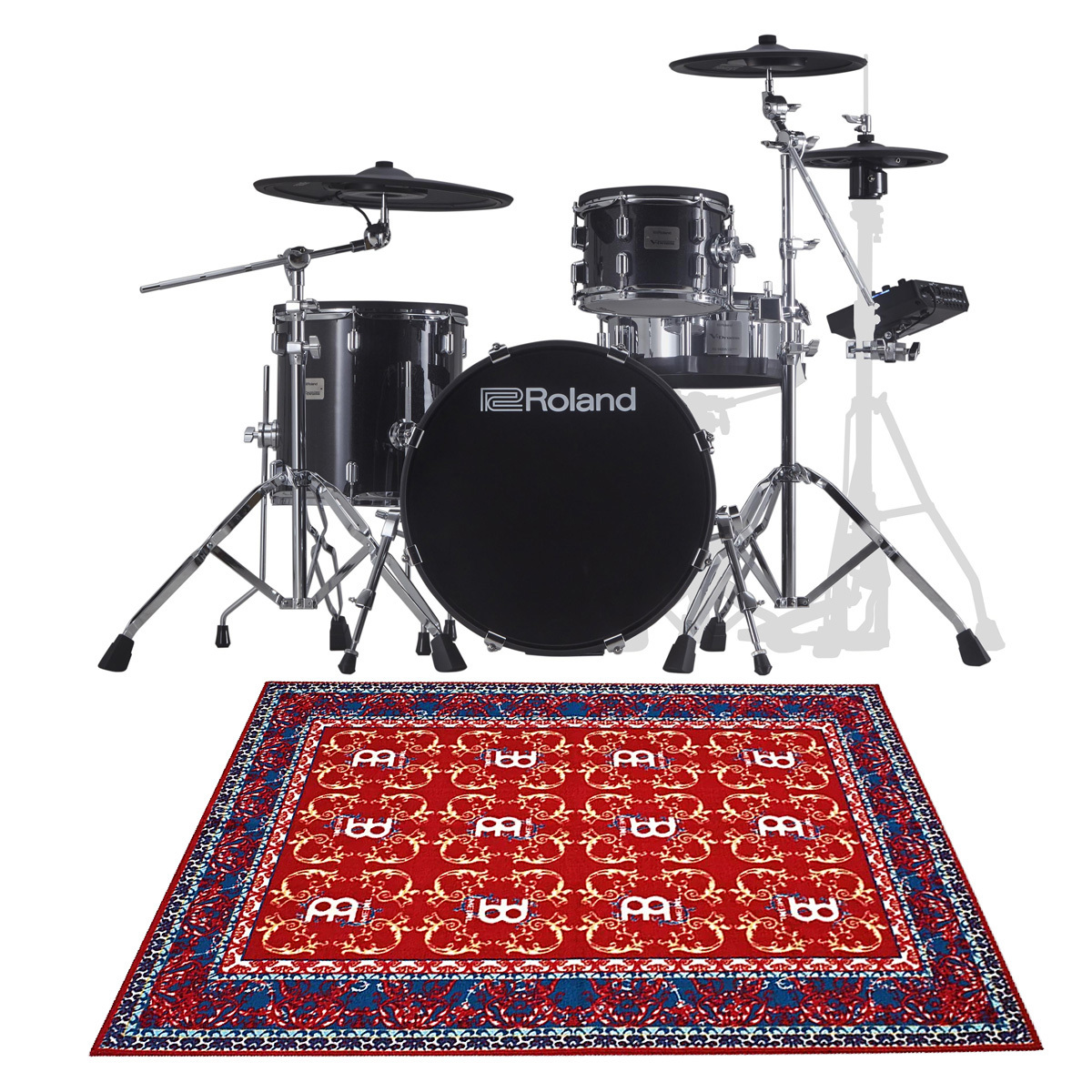 Roland 電子ドラム Vad503 V Drums Acoustic Design Electronic Drum Kit Meinlドラムラグセット Webshop 新品 送料無料 楽器検索デジマート