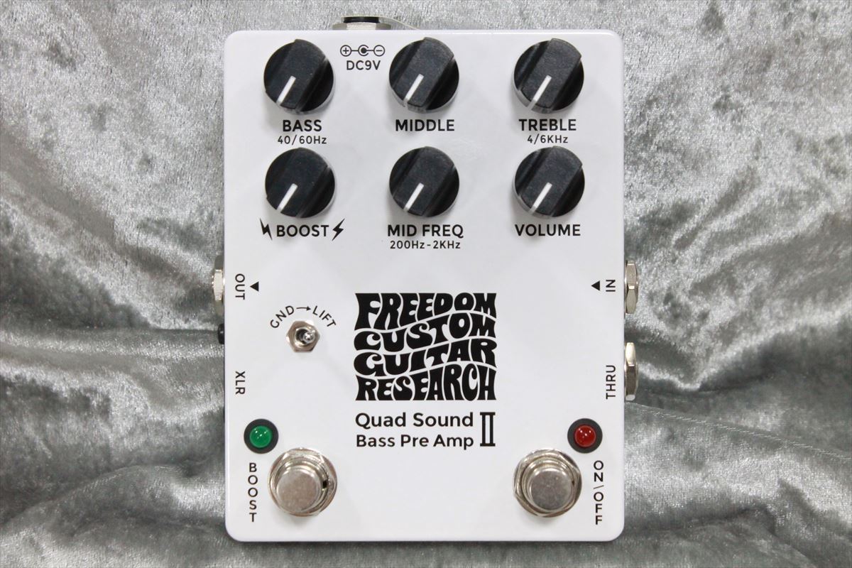 FREEDOM CUSTOM GUITAR RESEARCH Quad Sound Bass Pre Amp Ⅱ（新品 ...