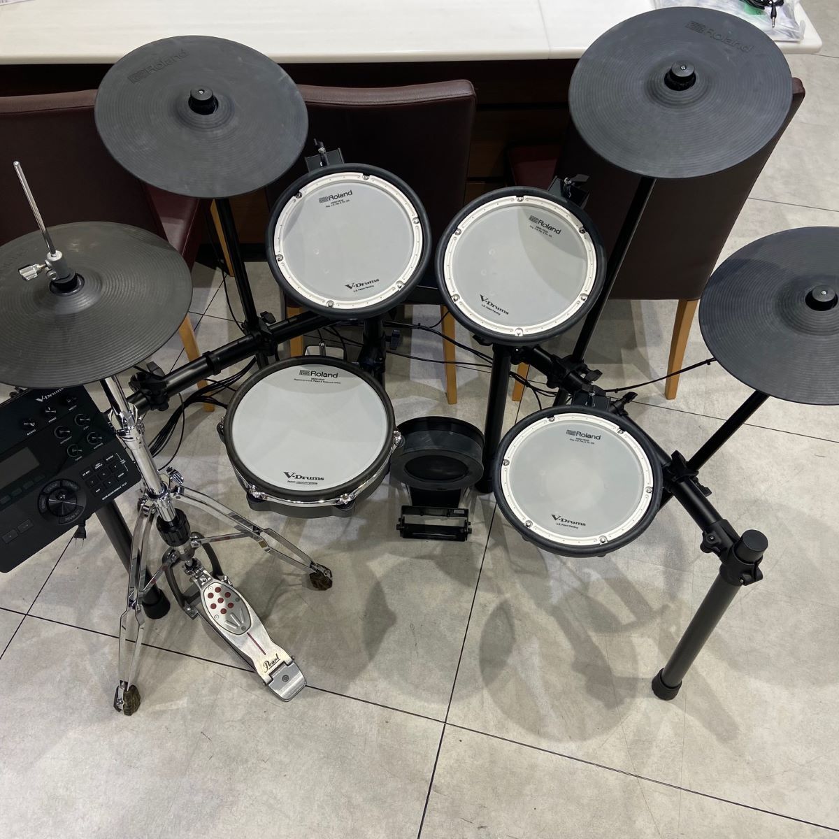 中古 Roland 電子ドラム TD-17KVX-S ローランド V-Drums Kit - 打楽器 
