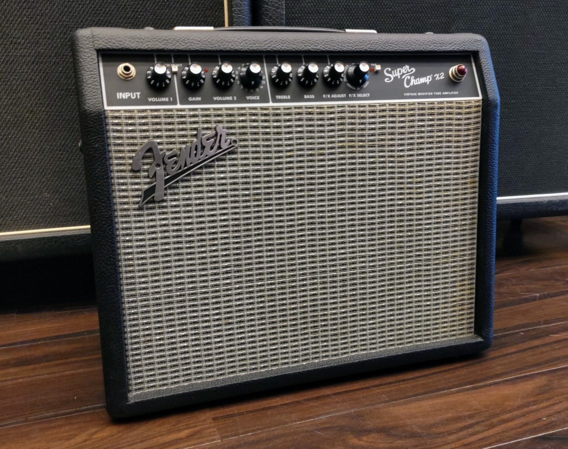 ☆美品 Fender フェンダー ギターアンプ SUPER CHAMP X2-