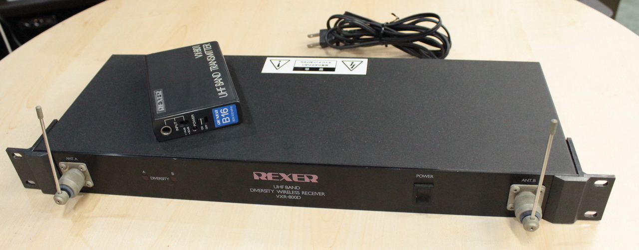 REXER VXR-800D VX801T ワイヤレスシステム-