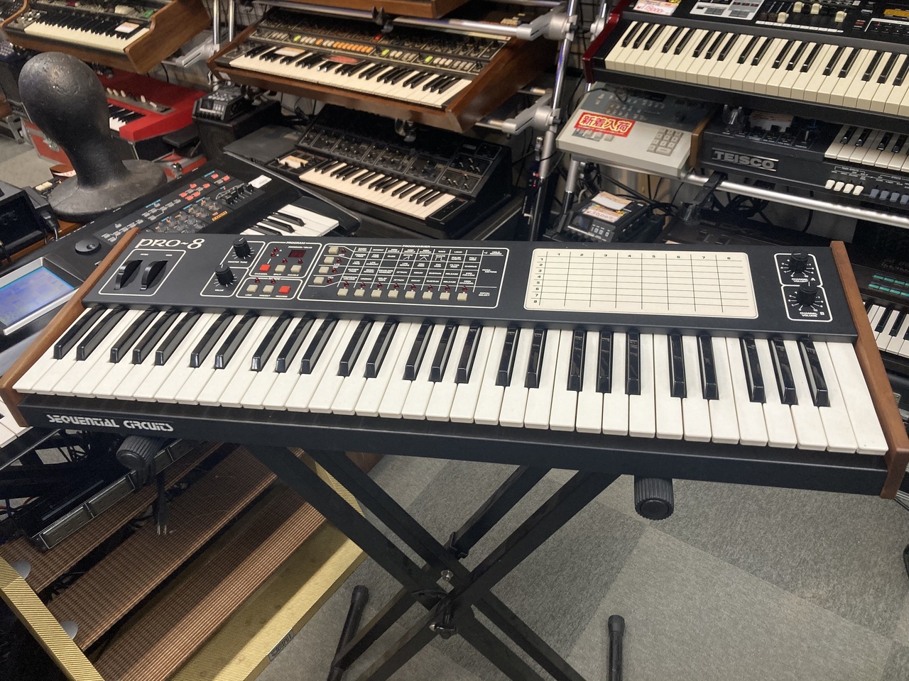 Sequential Circuits PRO-8 アナログシンセサイザー Sequential Circuits pro-8 アナログ・シンセサイザー