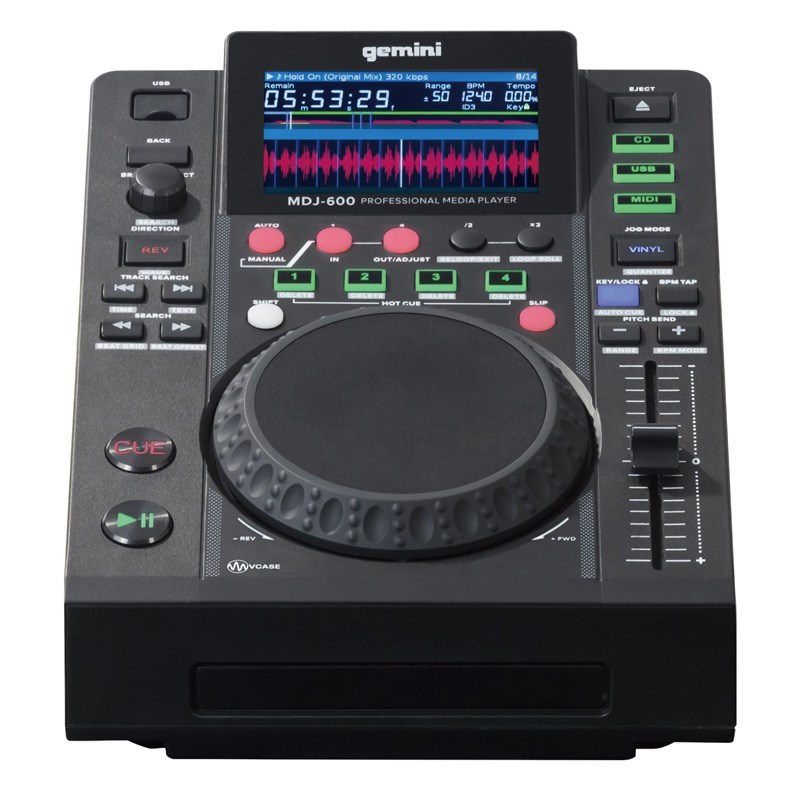 gemini【CDM-4000】◇CD/USB/MIXER一体型CDJプレーヤー楽器 - CDJ