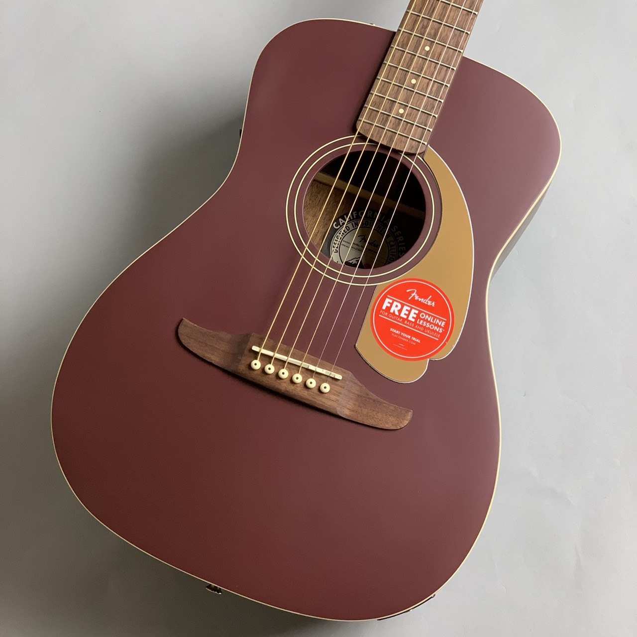 Fender (フェンダー)Malibu Player Walnut【エレアコ】【ミニギター