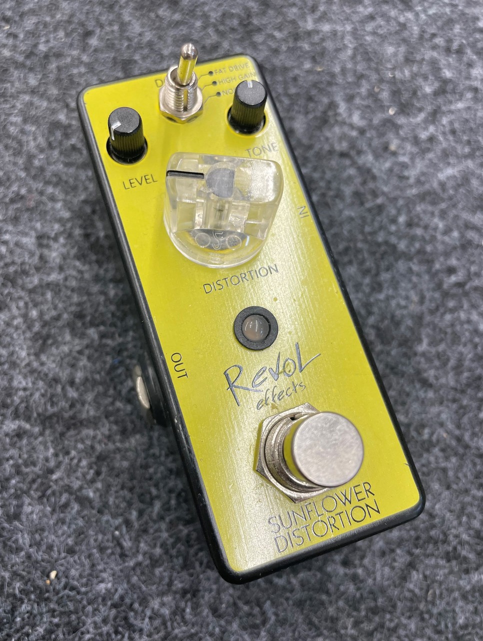 RevoL effects SUNFLOWER DISTORTION EDS-02 生産完了品（中古）【楽器