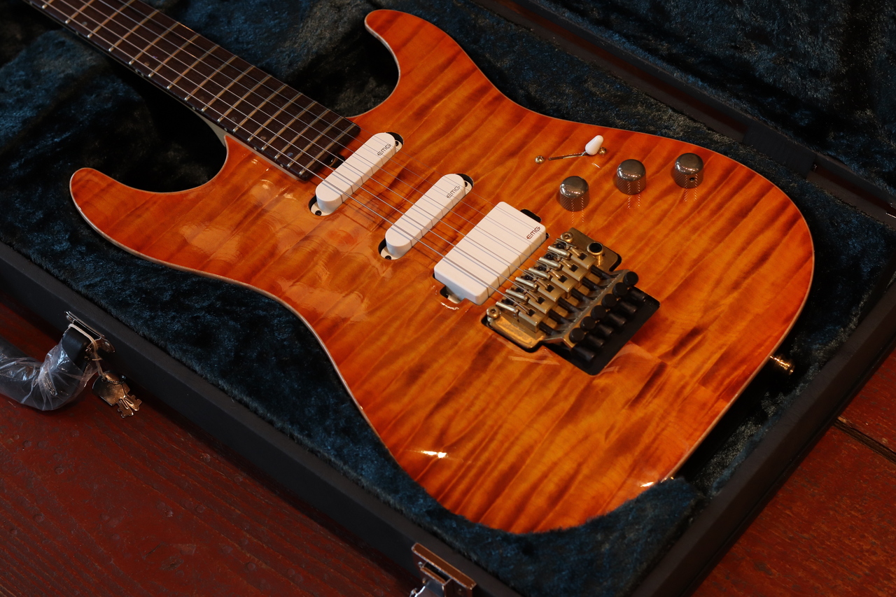 T's Guitars DST-Pro22, Carved_Quilt