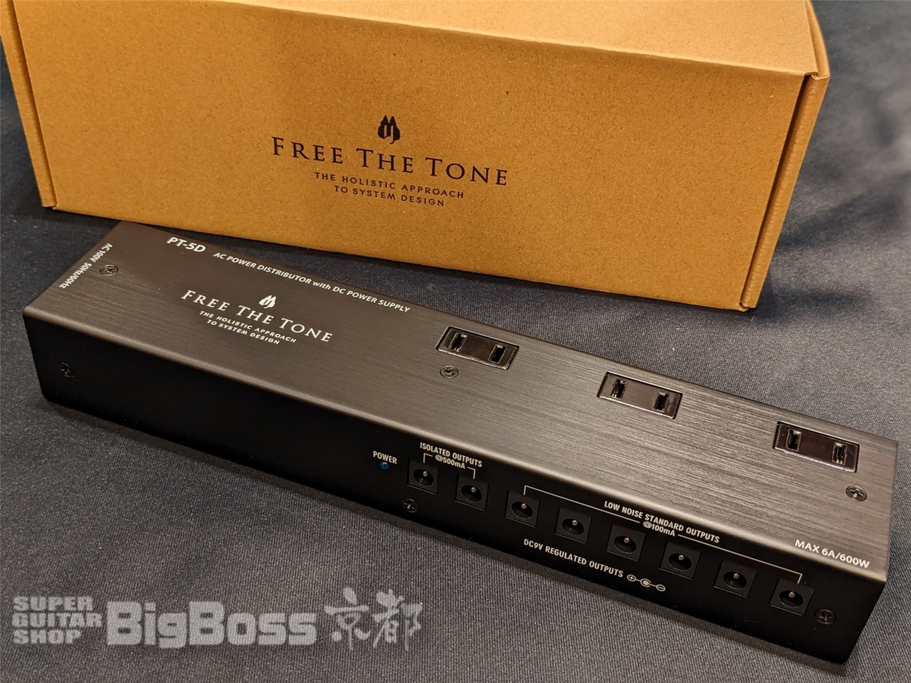 FREE THE TONE PT-5D 電源ケーブル 箱 DCケーブル付属 - エフェクター