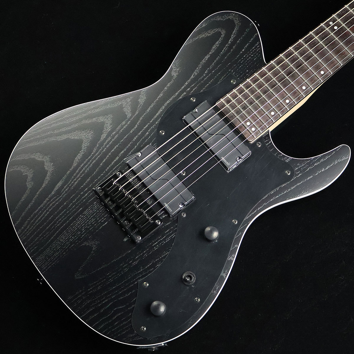 FUJIGEN(FGN) JIL72-ASH-DE-R Open Pore Black S/N：K220715【7弦