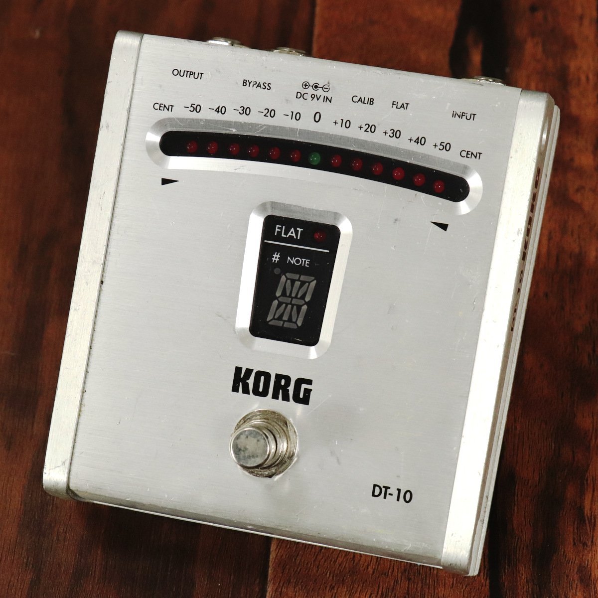 KORG DT-10 Chromatic Pedal Tuner 【梅田店】（中古）【楽器検索