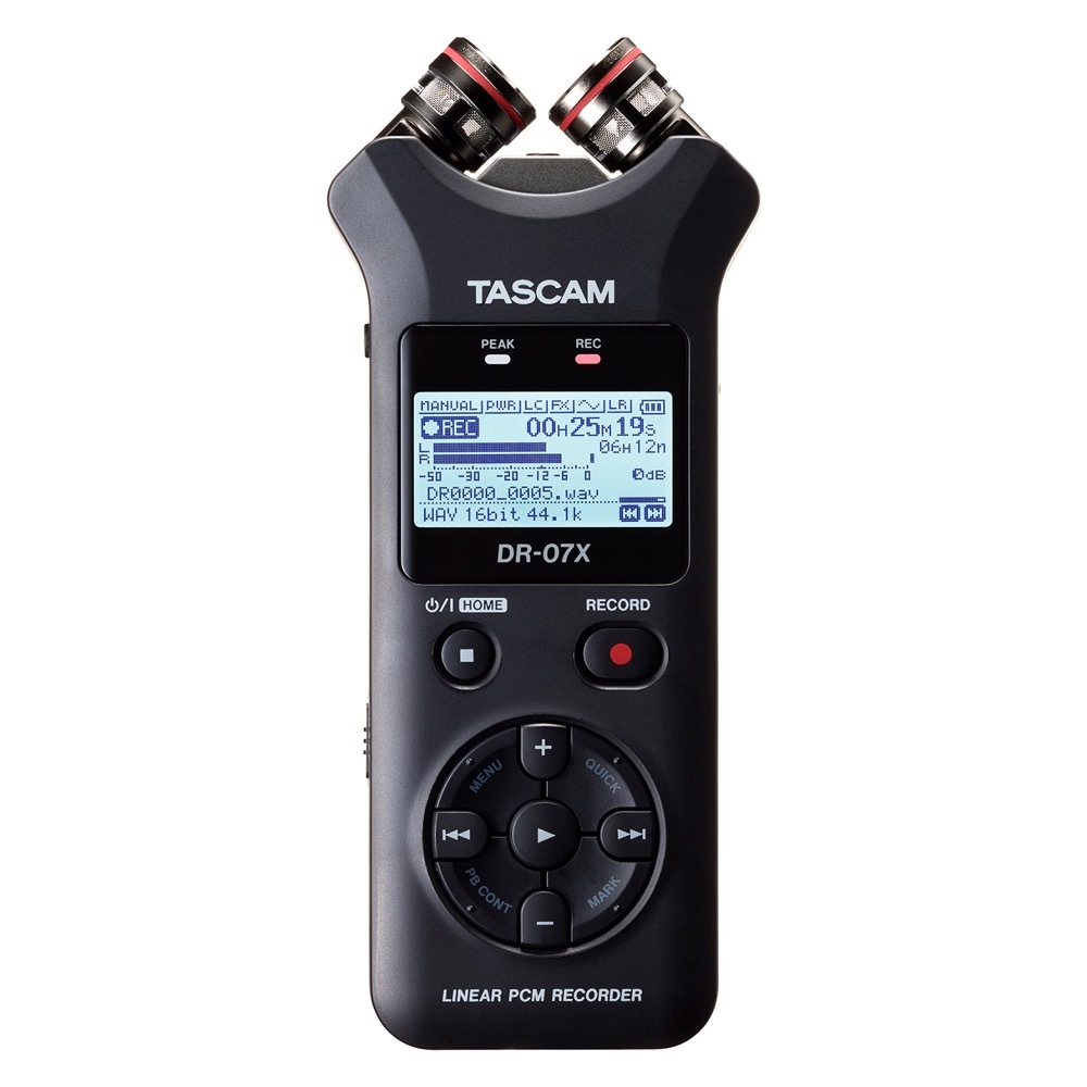 Tascam DR-07X USB ステレオオーディオレコーダー オーディオ