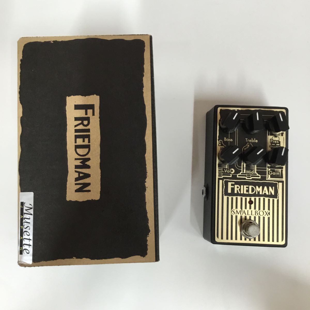 Friedman SMALLBOX PEDAL コンパクトエフェクター／オーバードライブ