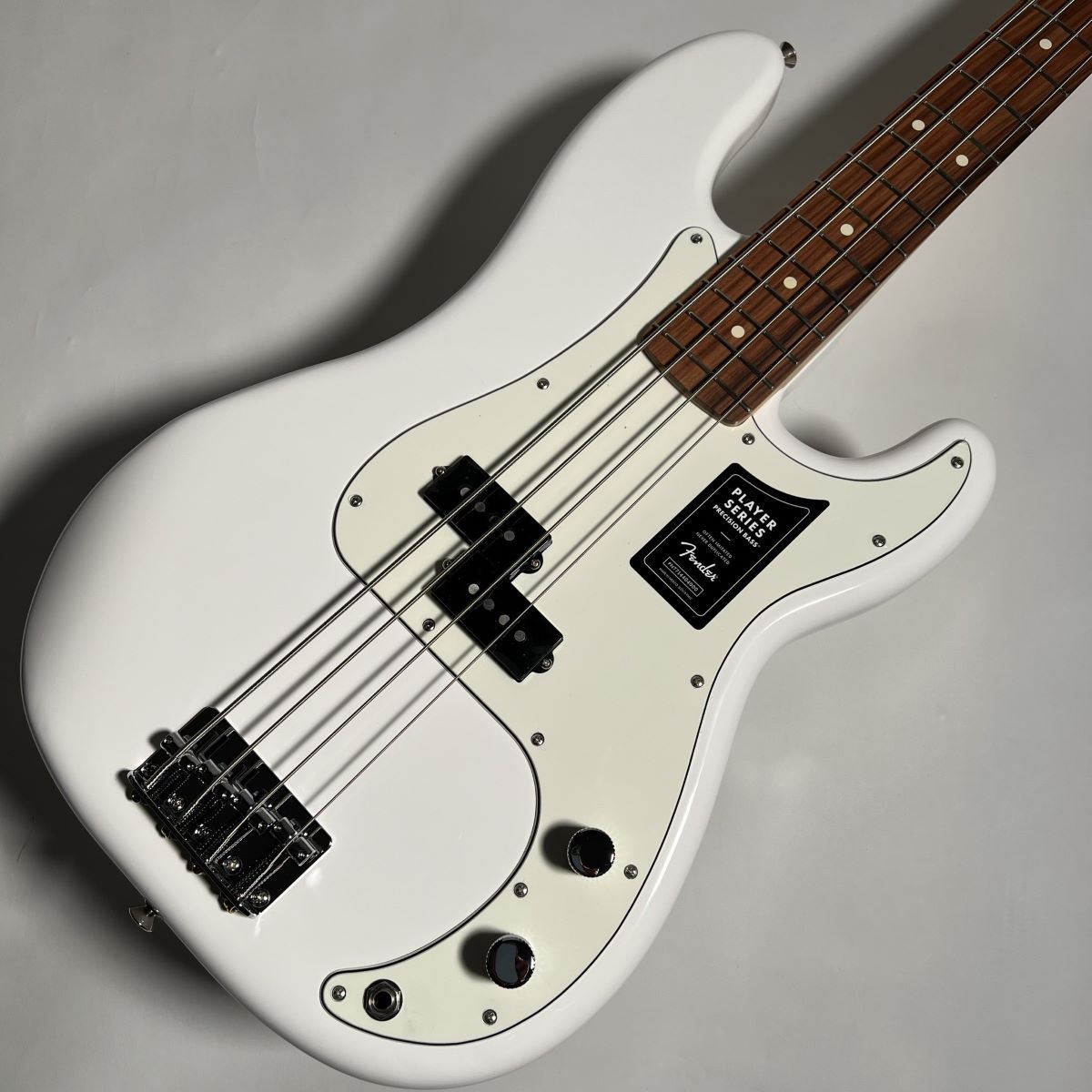 Fender Player Precision Bass, Pau Ferro Fingerboard, Polar White