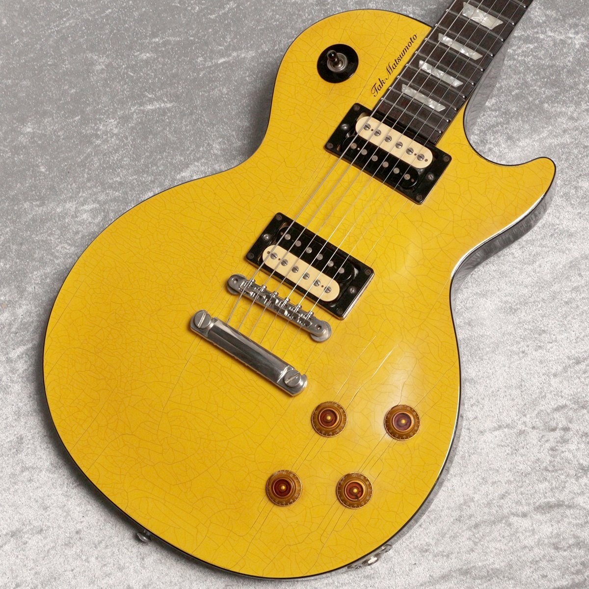 Tak Matsumoto Les Paul Canary Yellow1999 - エレキギター
