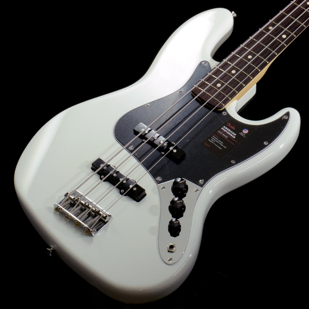 Fender American Performer Jazz Bass Rosewood Fingerboard Arctic