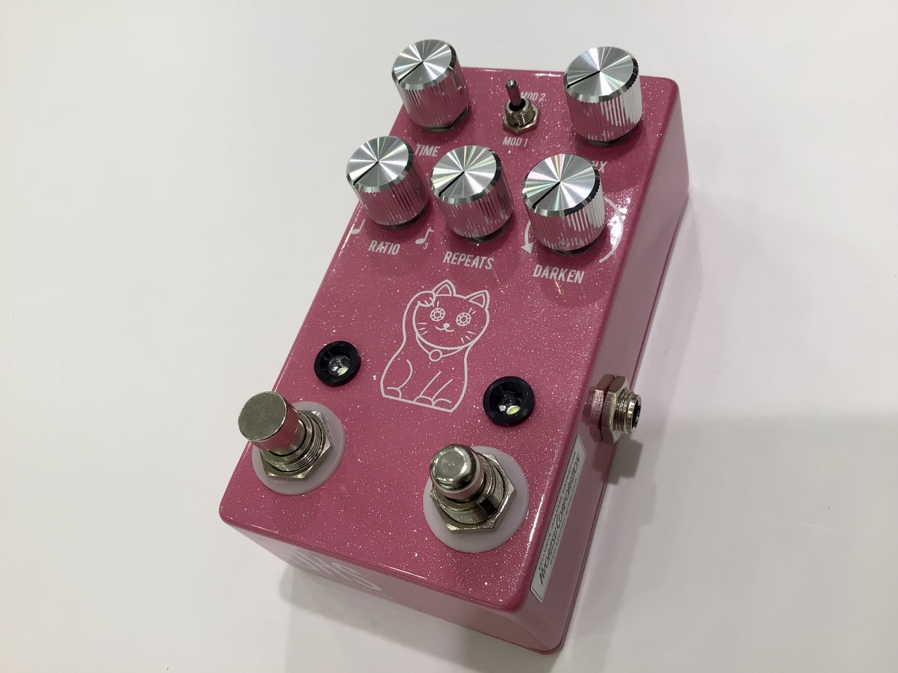 お取り寄せ】 JHS PEDALS Lucky Cat Delay 限定カラー エフェクター