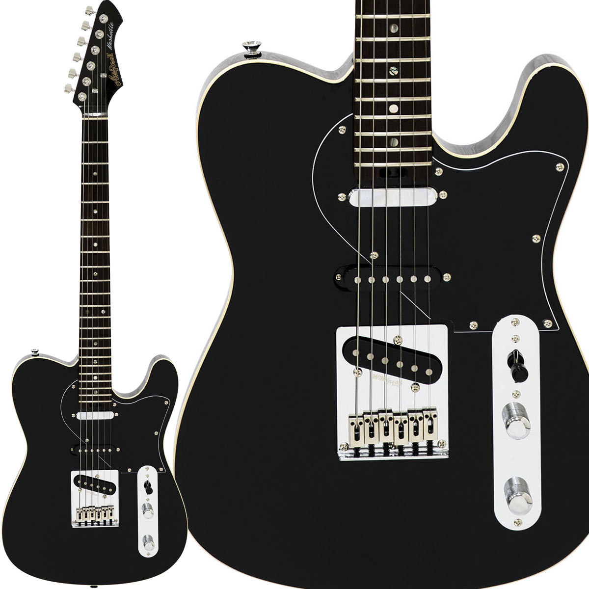 Aria Pro II 615-BLACK エレキギター 【数量限定】（新品/送料無料