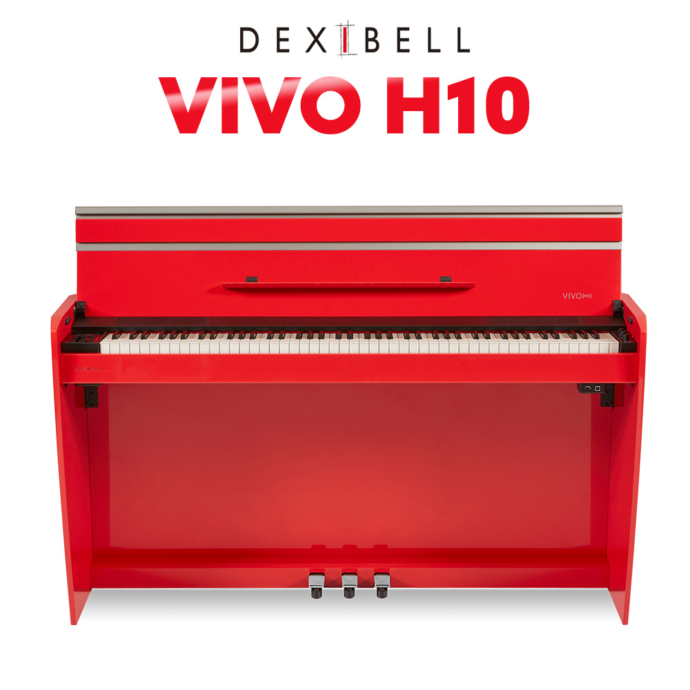 DEXIBELL VIVO H10 Red Polished 電子ピアノ 88鍵盤 電子ピアノ 88鍵盤