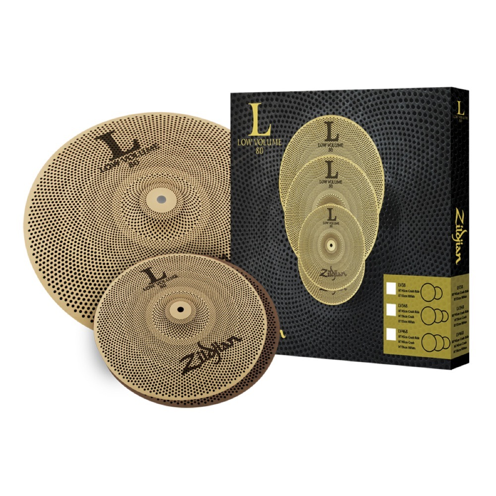 Zildjian L80 Low Volume Cymbal Set LV38 シンバルセット（新品/送料