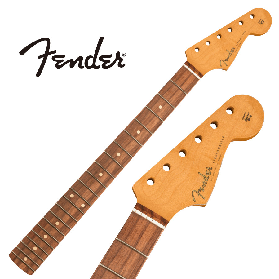 Fender Road Worn 60's Stratocaster Neck -Vintage Tall Frets / Pau