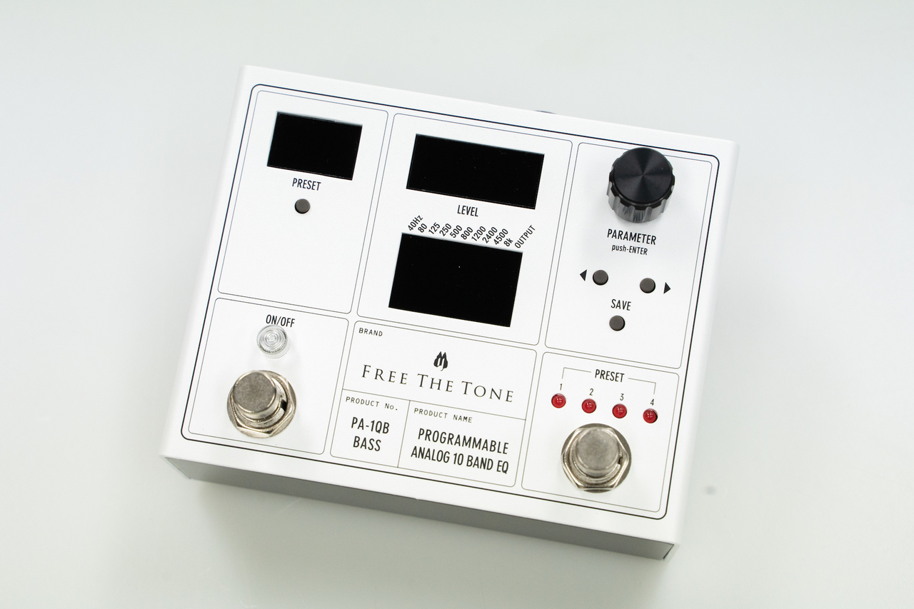 桜瑪瑙 FREE THE TONE PA-1QG グラフィックイコライザー／ギター用