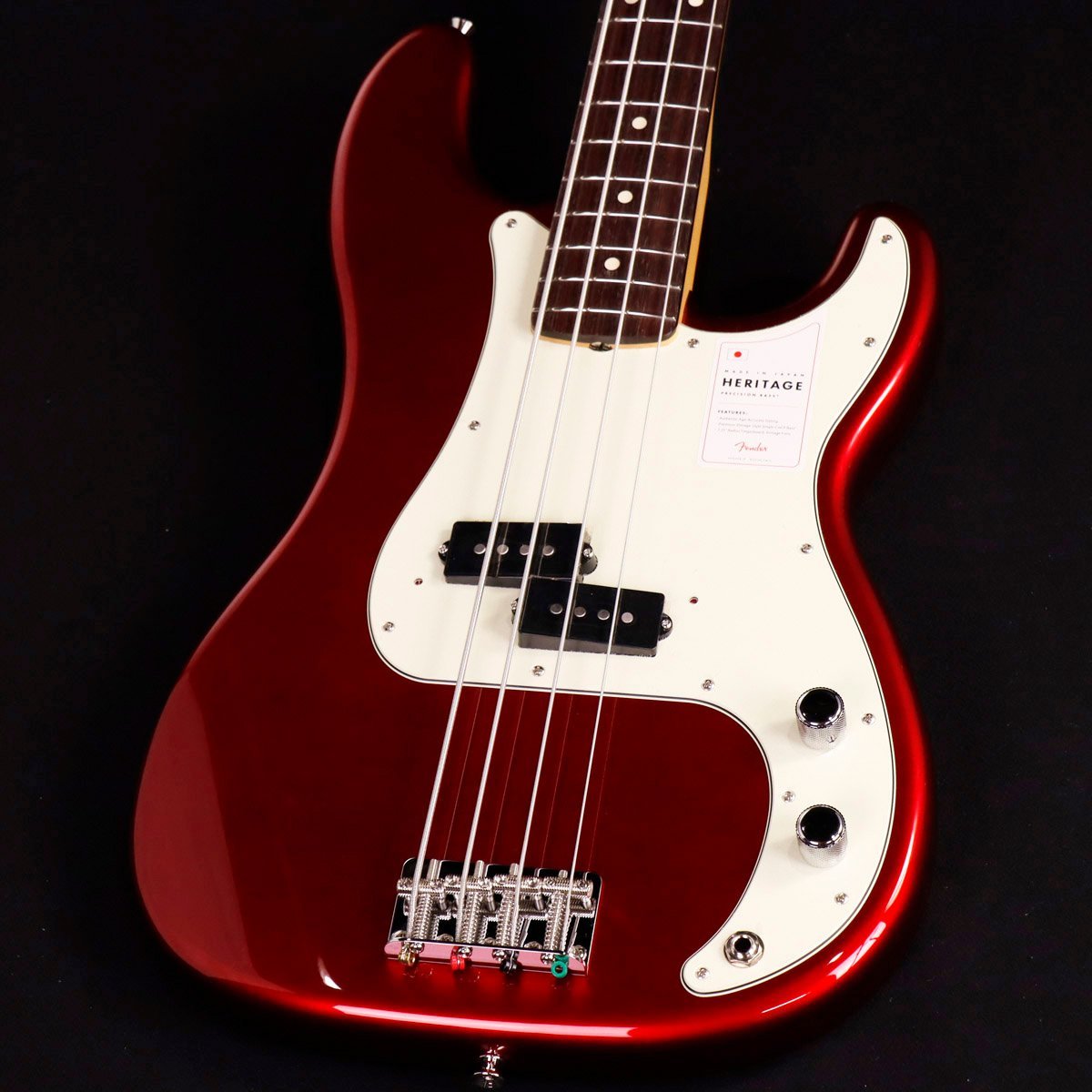 Fender 2023 Collection MIJ Heritage 60 Precision Bass RW Candy