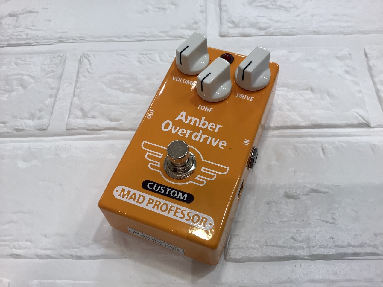 MAD PROFESSOR Amber Overdrive FAC For Bass MOD（新品）【楽器検索