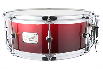 canopus Birch Snare Drum 5.5x14 Crimson Fade LQ（新品/送料無料
