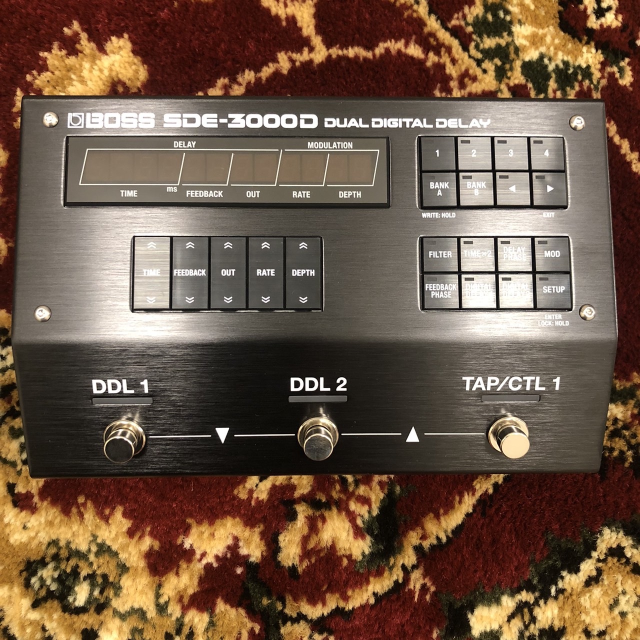 BOSS SDE-3000D デュアルデジタルディレイ 【名機 SDE-3000を再現