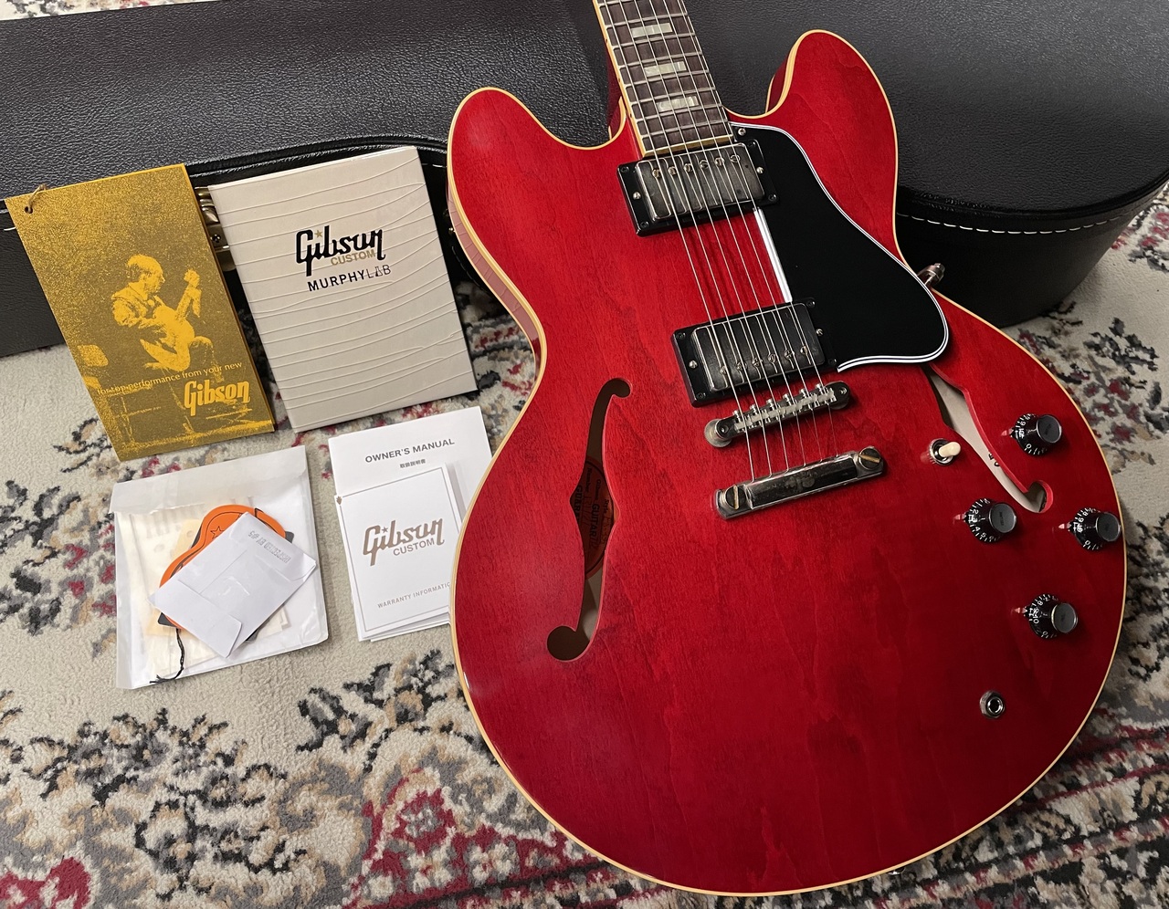 Gibson Custom Shop Murphy Lab 1964 ES-335 Reissue Ultra Light Aged ...