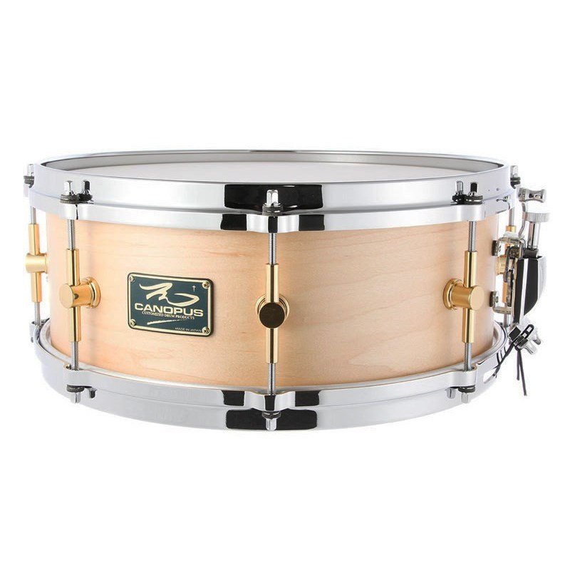 canopus MO Snare Drum 14×5.5 w/Die Cast Hoops - Natural Oil [MO