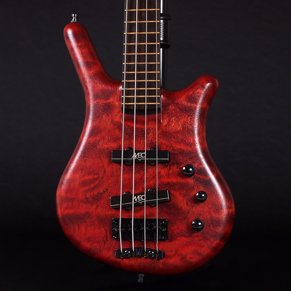 Warwick Custom Shop Master Build Thumb Bass NT 4st Burgundy Red