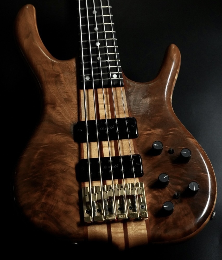 KenSmith (ケンスミス) BSR5/Black Tiger/Crotch Walnut Top【現品画像