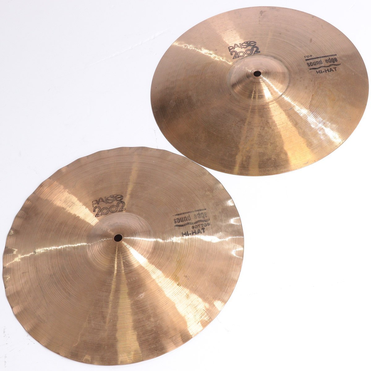 PAiSTe サウンドエッジ ハイハットシンバル ペア 13インチ property