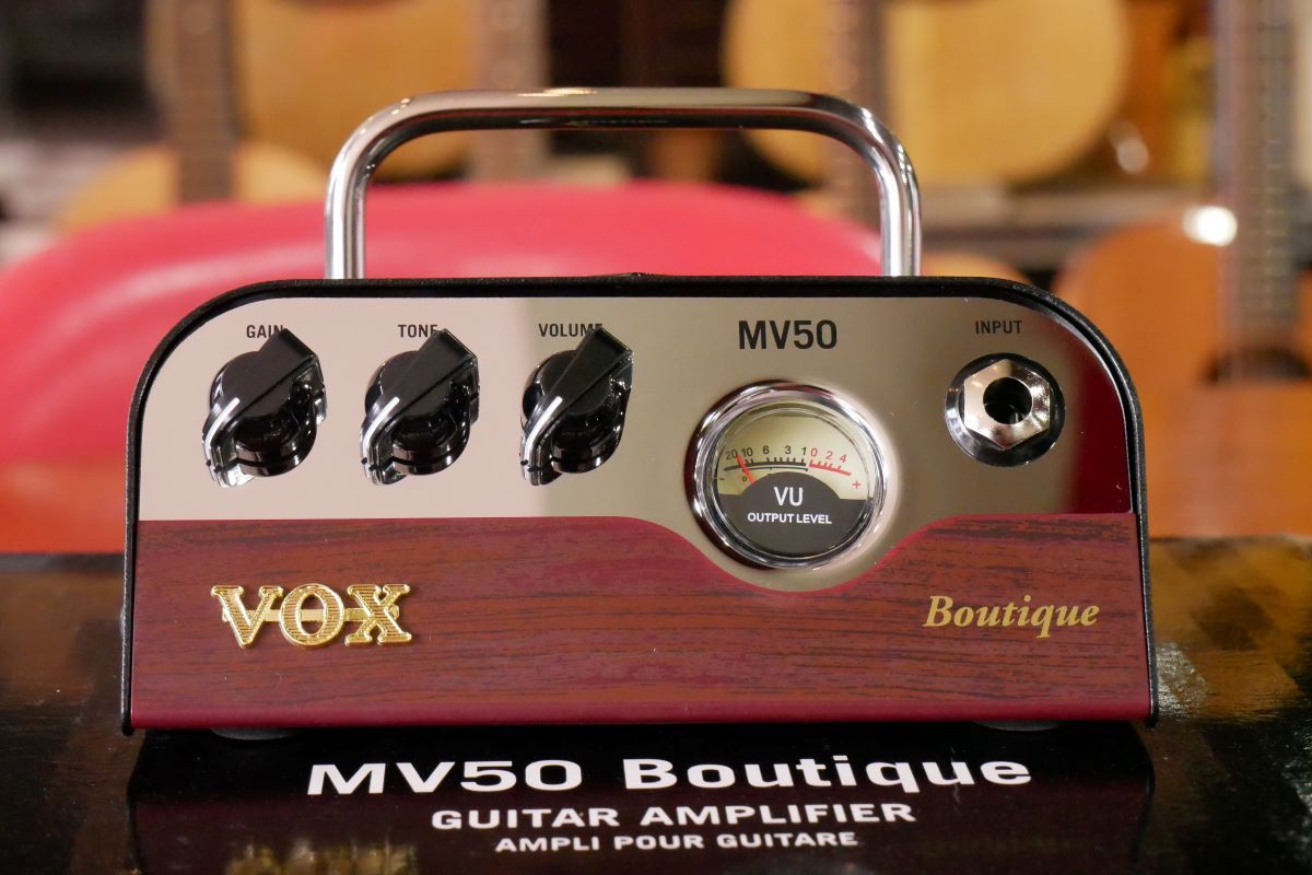 VOX MV50 BQ / BOUTIQUE 【新真空管Nutube搭載のコンパクトヘッド