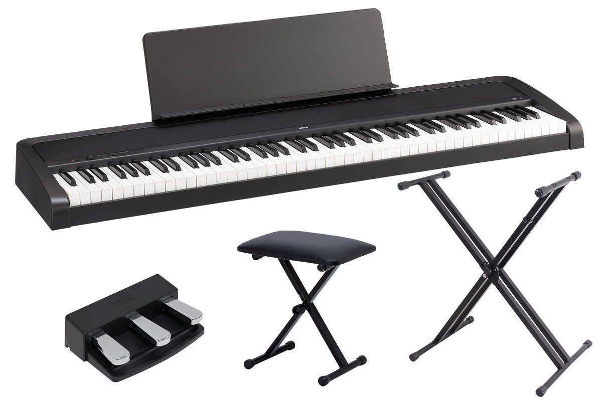 KORG B2 電子ピアノスタンド・イス・譜面台付き - 鍵盤楽器、ピアノ