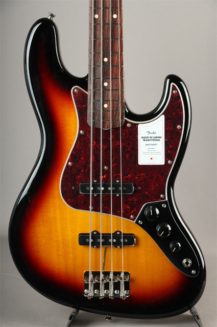 Fender Made In Japan Traditional 60s Jazz Bass RW 3-Color Sunburst
