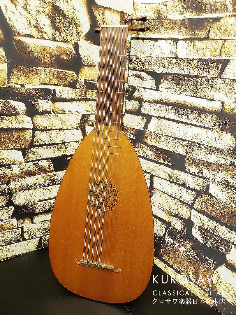 購入格安20 106-496702-10 [S] Aria アリア LUTE 門野巌作 リュート No.L85 琵琶 弦器 器 器材 長106 琵琶