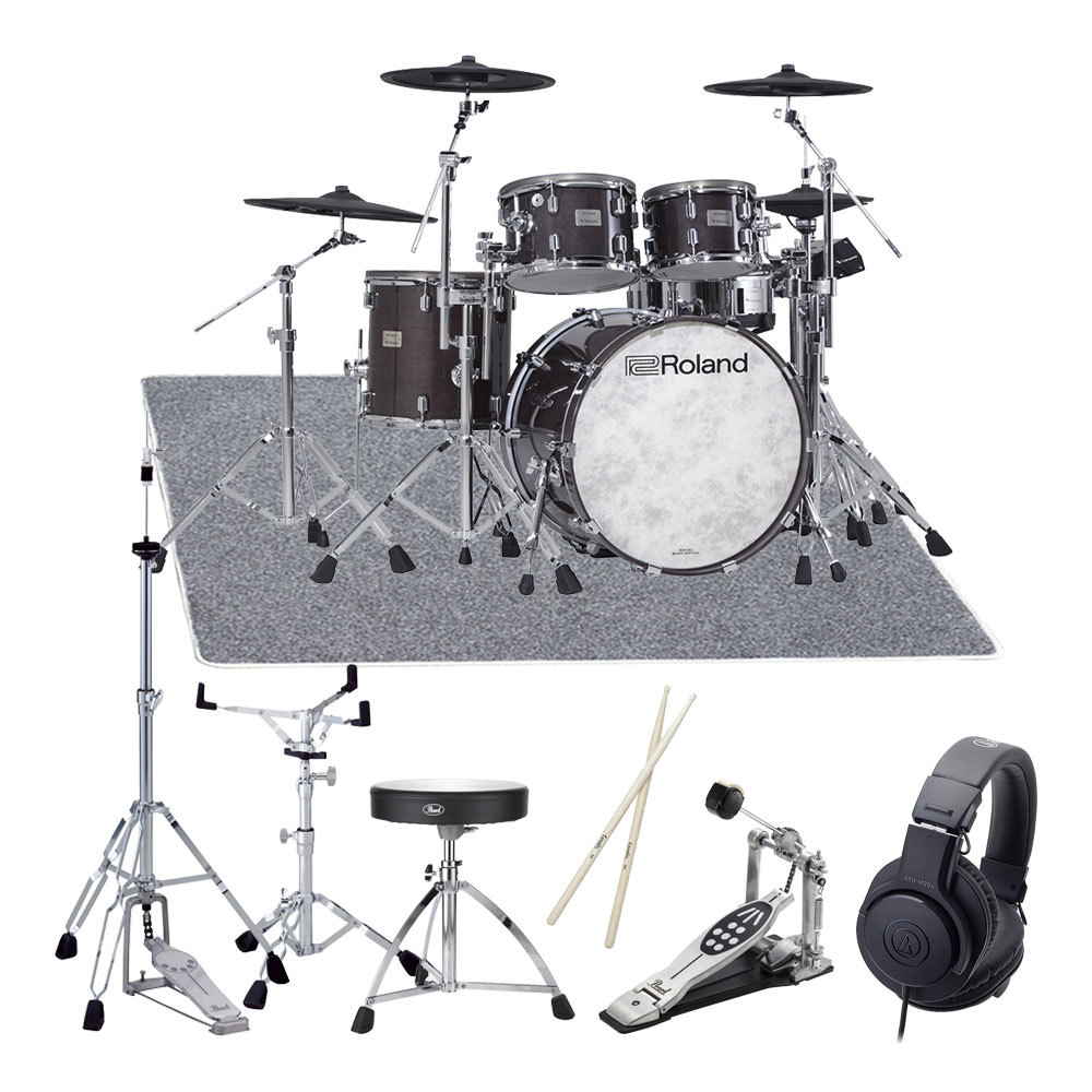 Roland V-Drums Acoustic Design Series VAD706-GE シングルフル ...