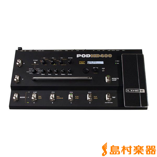 LINE 6 POD HD400 マルチエフェクター（B級特価/送料無料）【楽器検索
