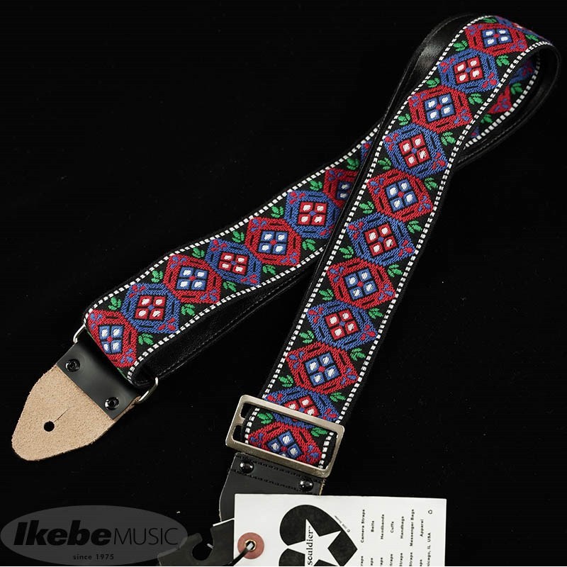 Souldier Strap Honeycomb Blue Red Honey [VGS350]（新品）【楽器検索