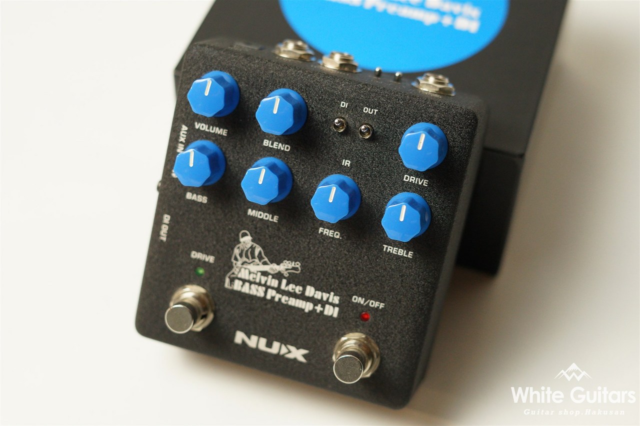 安心の海外正規品] NUX NBP-5 MLD Bass Preamp & DI ベース プリアンプ