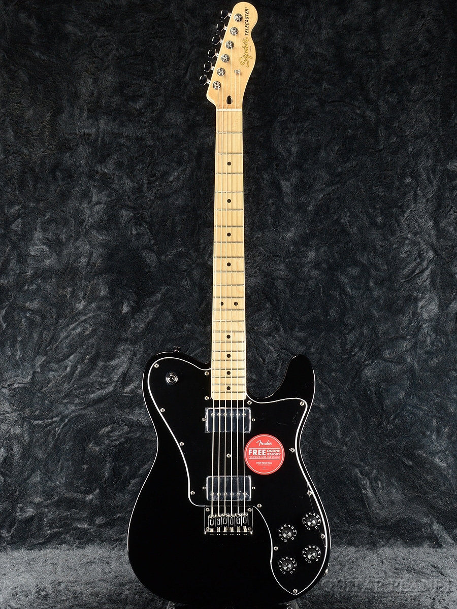 Squier by Fender Affinity Series Telecaster Deluxe -Black / Maple ...